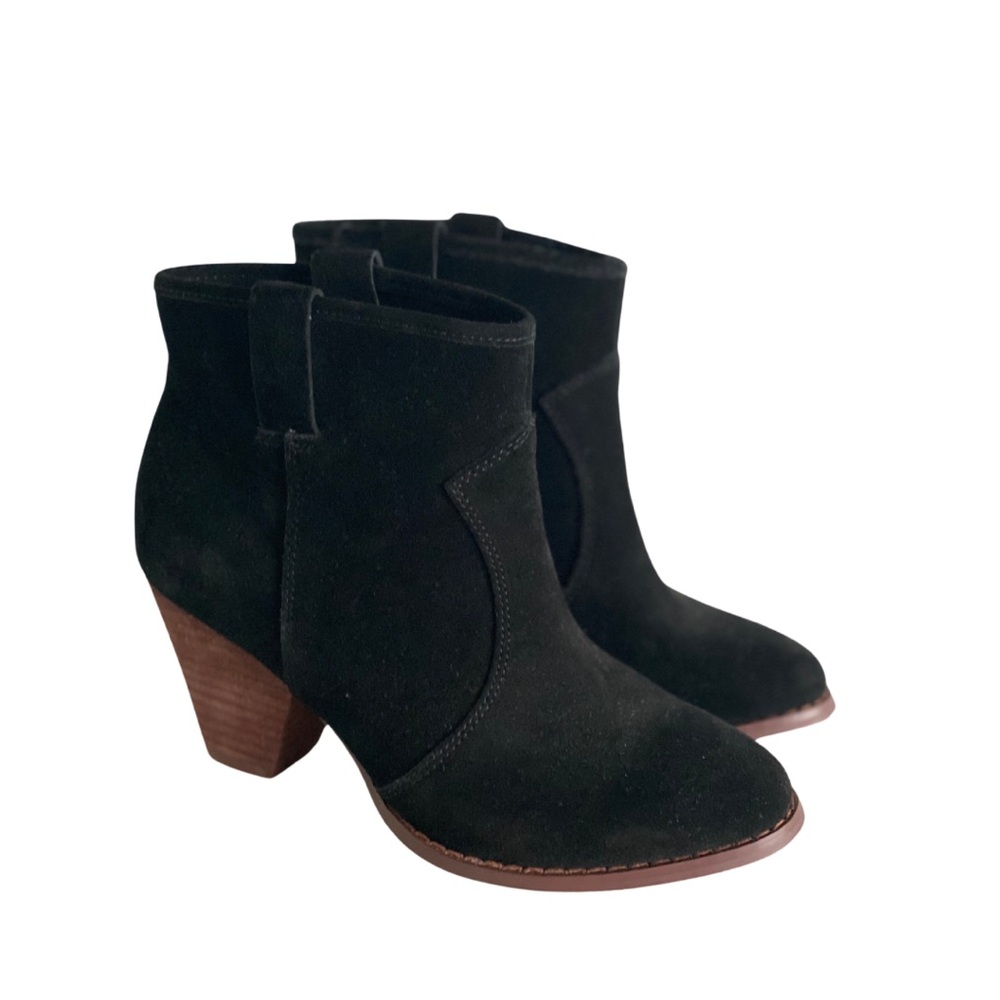 Splendid Erin Suede Black Booties